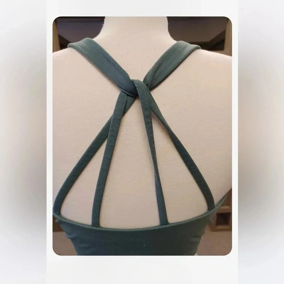 Aerie Offline Real Me Recharge Least Support Olive Bra Size Large - Picture 3 of 6